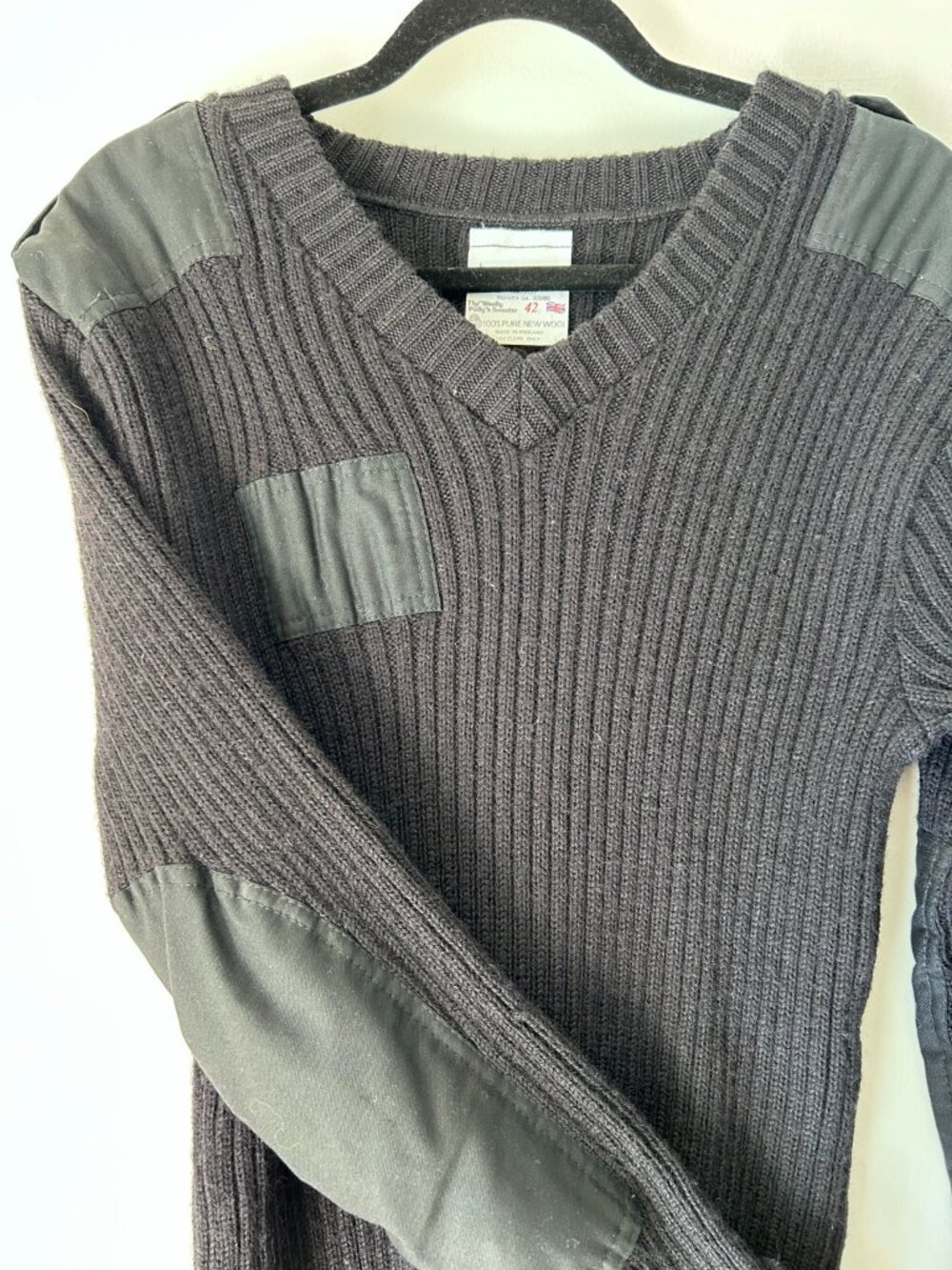 Brigade Quartermasters Woolly Pully 100% Wool Military Sweater Size 42